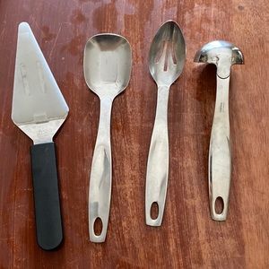 4 piece silverware set